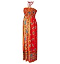 Maternity Print Maxi Dress