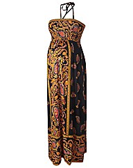 Maternity Print Maxi Dress