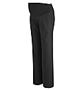 Wide Leg Linen Maternity Trousers