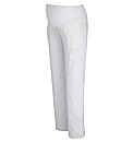 Wide Leg Linen Maternity Trousers