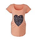 Maternity Heart Top