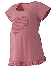 Heart Maternity Top