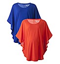 Maternity Pack of 2 Jersey Capes
