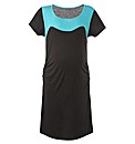 Maternity Colour Block Tunic Dress