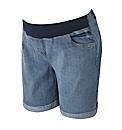 Maternity stretch Denim Shorts