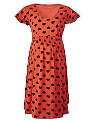 Maternity Heart Dress