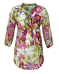 Maternity Floral Print Blouse