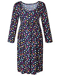 Maternity Printed Jersey Dress