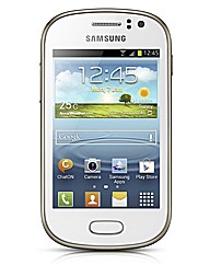 Vodafone Samsung Fame Mobile - White