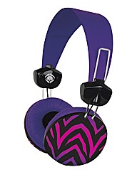 Macbeth Zebra Ombre Headphones