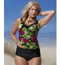 Pour Moi Tahiti Tankini And Short Set