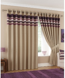 Harvard Lined Eyelet Curtains