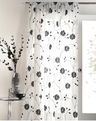 Kempton Flock Slot Top Voile Panel