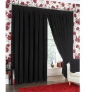 Thermal Velour Pencil Pleat Curtains