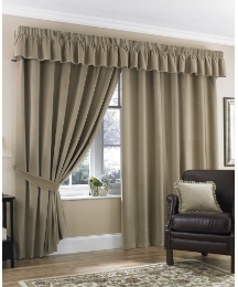 Thermal Velour Pencil Pleat Curtains