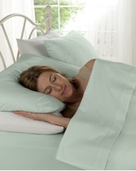 Plain Dyed Cotton Flanelette Flat Sheet