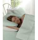 Plain Dyed Flannette Fitted Sheet