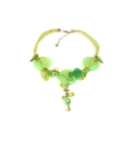 Funky Jewellery Triple Cord Necklace