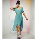 High-Low Hem Dress L 36in