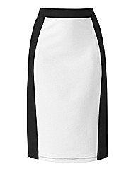Colour Block Pencil Skirt