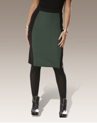 Colour Block Pencil Skirt