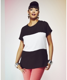 Colour Block Blouse