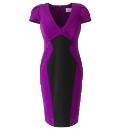Laurens Collection Colour Block Dress