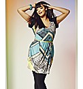 Geometric Print Tunic Dress