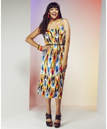 Jersey Midi Dress