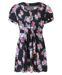 E1 Floral Tea Dress