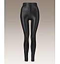 Snake Skin Effect Wetlook Leggings