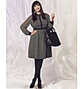 Embellished Collar Shirt Dress