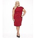 Gemma Collins Essex Ruffle Dress