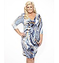 Gemma Collins Niagra Swirl Print Dress
