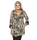 Gemma Ghana Fringed Leopard Tunic