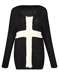 AX Paris Slouch Cross Front Jumper
