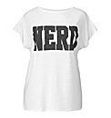 AX Paris Nerd Print T Shirt