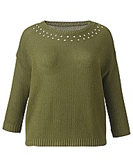 Stud Shoulder Jumper