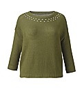 Stud Shoulder Jumper