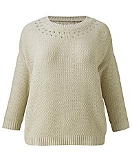 Stud Shoulder Jumper