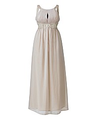 AX Paris Embellished Key Hole Maxi Dress