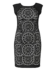 AX Paris Cut Out Work Body Con Dress