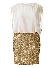 AX Paris Sequin Skirt Dress