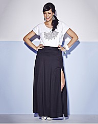 Maxi Skirt With Split