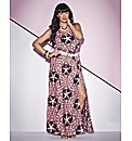 Paisley Printed Maxi Dress
