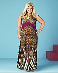Gemma Collins Printed Maxi Dress