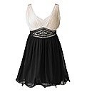 Paper dolls Embellished Waisted Dress