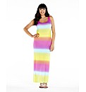 Ombre Jersey Maxi Dress