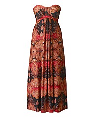 AX Paris Red Paisley Maxi Dress