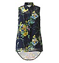 AX Paris Navy Floral Blouse